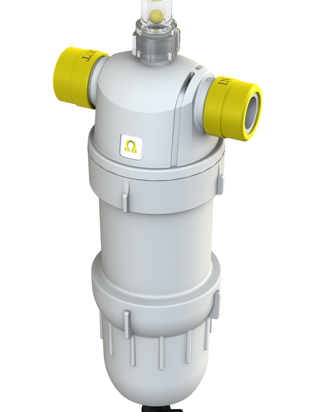 אומגה-מערכת לסינון ומניעת אבנית מרכזית